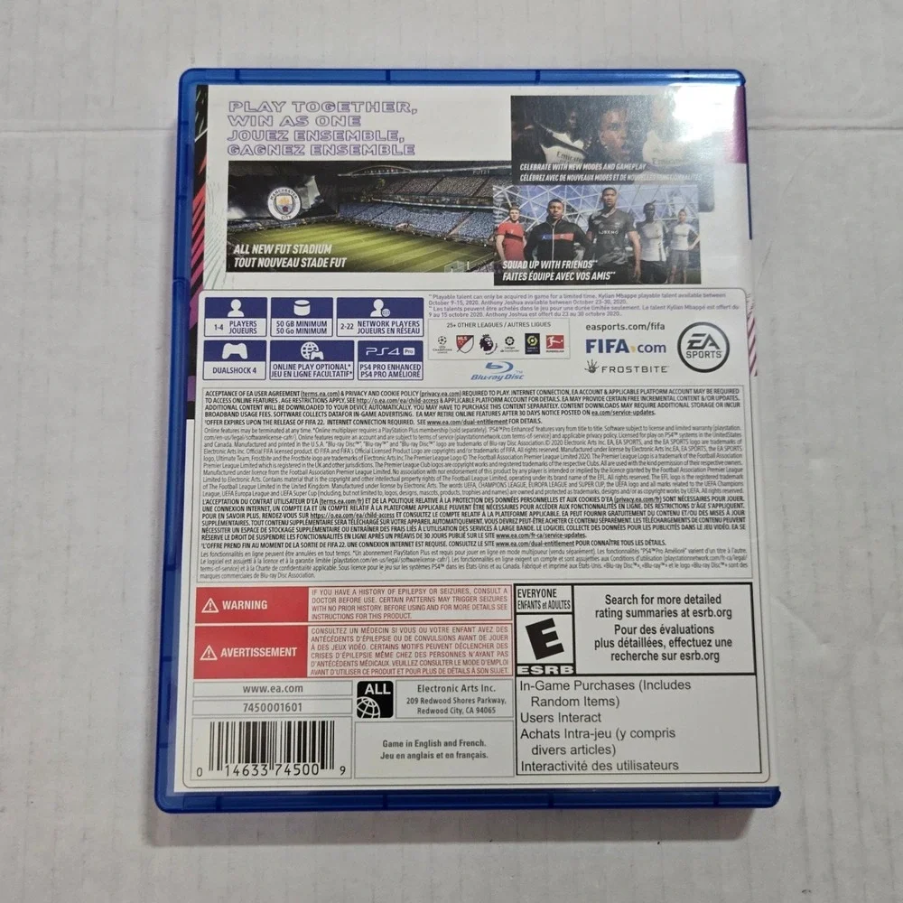 Ea Sports description heading